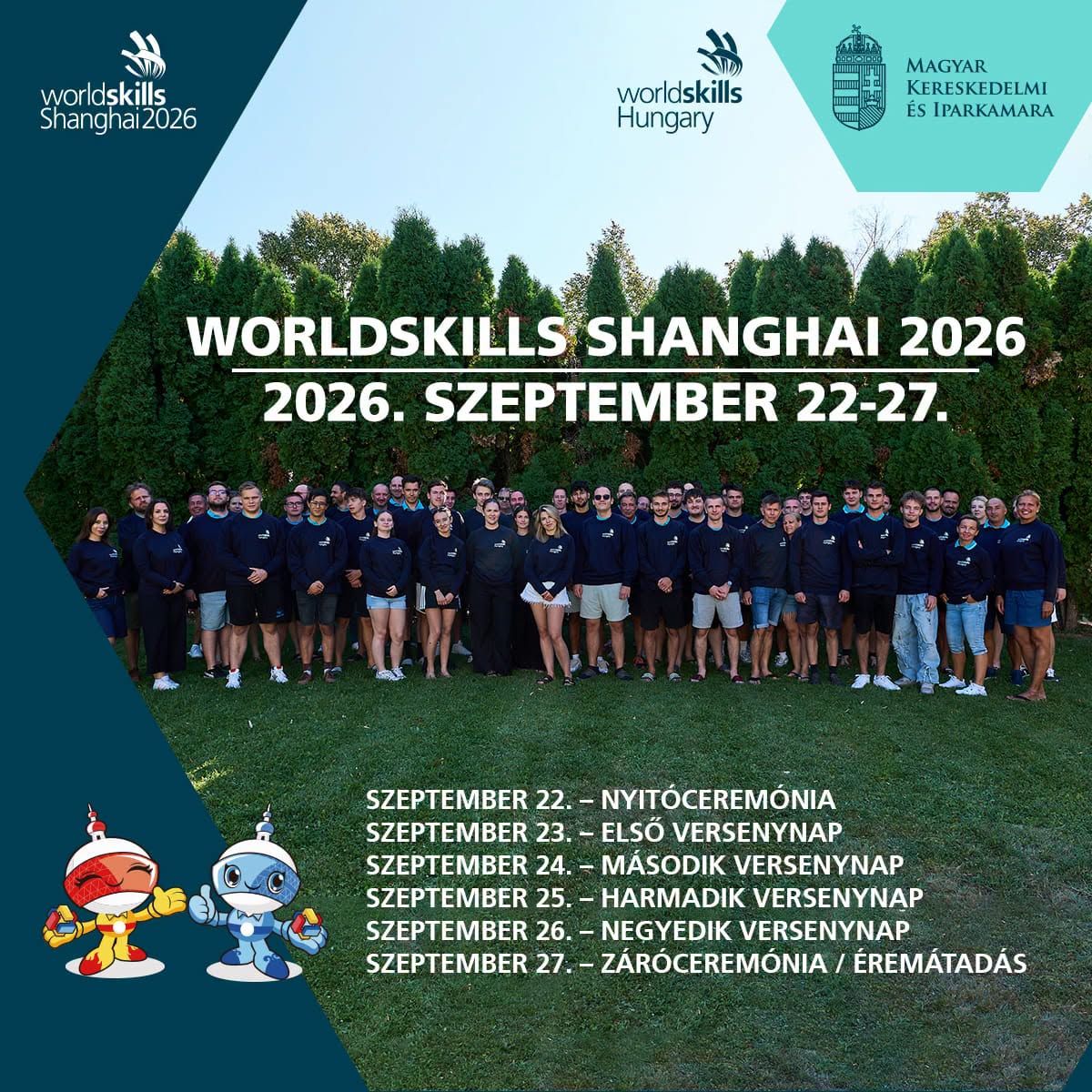 WorldSkills Shanghai 2026!