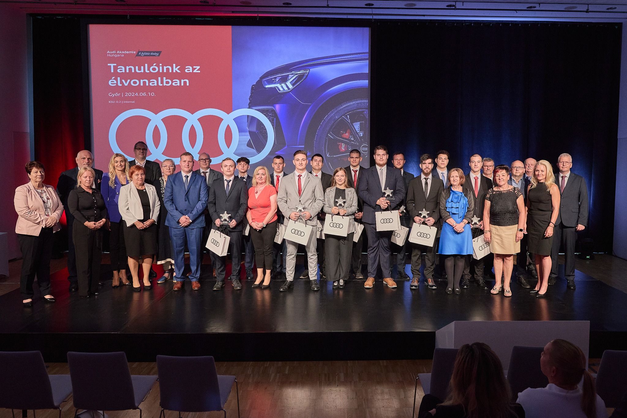 Audi Hungaria: 100 végzett tanuló a vállalat duális szakképzésében