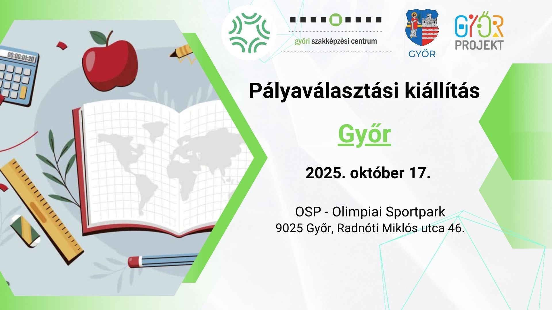 Pályaválasztási kiállítás 2025. Győr