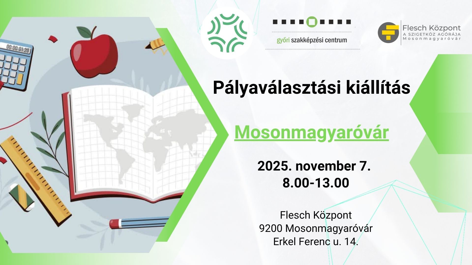 Pályaválasztási kiállítás 2025. Mosonmagyaróvár