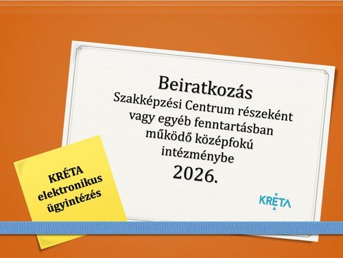 Felhasználói útmutató - Beiratkozás