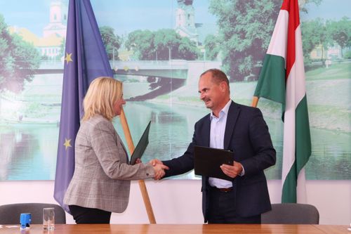Együttműködési megállapodás a Győri SZC Lukács Sándor Járműipari és Gépészeti Technikum és Kollégium, valamint a Festo között